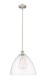 Edison One Light Pendant in Brushed Satin Nickel (405|616-1S-SN-GBD-162)
