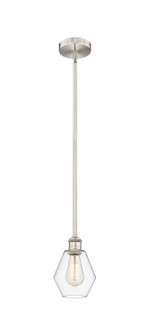 Edison One Light Mini Pendant in Brushed Satin Nickel (405|616-1S-SN-G652-6)
