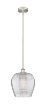 Edison LED Mini Pendant in Brushed Satin Nickel (405|616-1S-SN-G461-12-LED)