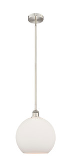 Edison One Light Mini Pendant in Brushed Satin Nickel (405|616-1S-SN-G121-12) Edison One Light Mini Pendant in Brushed Satin Nickel (405|616-1S-SN-G121-12)