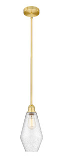 Edison One Light Mini Pendant in Satin Gold (405|616-1S-SG-G654-7)