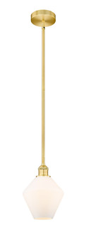 Edison One Light Mini Pendant in Satin Gold (405|616-1S-SG-G651-8)