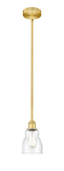 Edison One Light Mini Pendant in Satin Gold (405|616-1S-SG-G394)