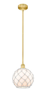 Edison One Light Mini Pendant in Satin Gold (405|616-1S-SG-G121-10RW)
