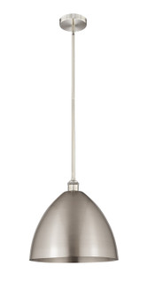 Edison LED Mini Pendant in Polished Nickel (405|616-1S-PN-MBD-16-GR-LED)
