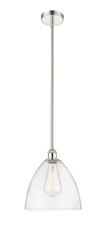 Edison One Light Mini Pendant in Polished Nickel (405|616-1S-PN-GBD-122)