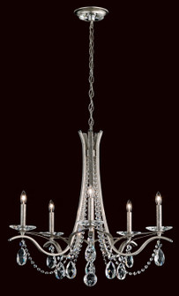 Vesca Five Light Chandelier in Ferro Black (53|VA8335N-59H)