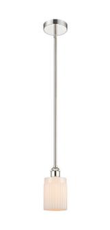 Edison One Light Mini Pendant in Polished Nickel (405|616-1S-PN-G341)