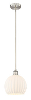 Edison LED Mini Pendant in Polished Nickel (405|616-1S-PN-G121-10-LED)