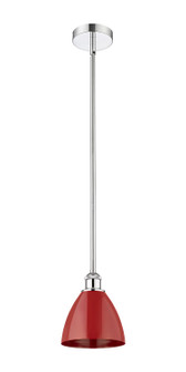 Edison One Light Mini Pendant in Polished Chrome (405|616-1S-PC-MBD-75-RD)