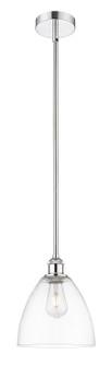 Edison One Light Mini Pendant in Polished Chrome (405|616-1S-PC-GBD-92)