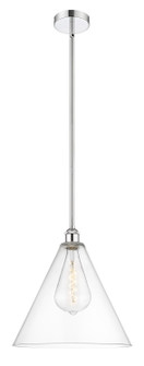Edison One Light Pendant in Polished Chrome (405|616-1S-PC-GBC-162)