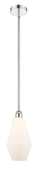 Edison One Light Mini Pendant in Polished Chrome (405|616-1S-PC-G651-7)