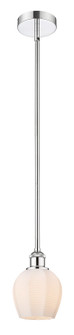 Edison One Light Mini Pendant in Polished Chrome (405|616-1S-PC-G461-6)