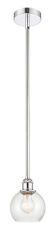 Edison One Light Mini Pendant in Polished Chrome (405|616-1S-PC-G124-6)