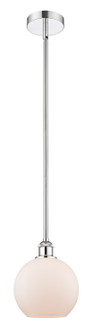 Edison One Light Mini Pendant in Polished Chrome (405|616-1S-PC-G121-8)