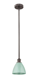 Edison One Light Mini Pendant in Oil Rubbed Bronze (405|616-1S-OB-MBD-75-SF)