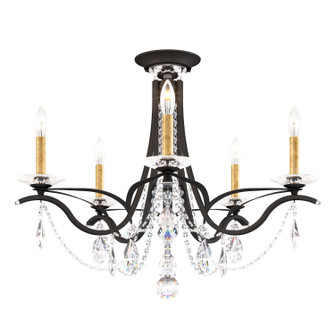 Vesca Five Light Semi-Flush Mount in Black (53|VA8312N-51H)