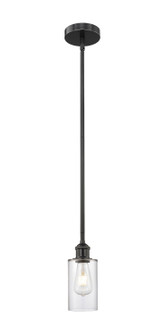 Edison One Light Mini Pendant in Matte Black (405|616-1S-BK-G802)