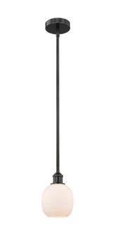 Edison One Light Mini Pendant in Matte Black (405|616-1S-BK-G101)