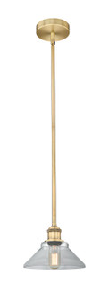 Edison One Light Mini Pendant in Brushed Brass (405|616-1S-BB-G132)