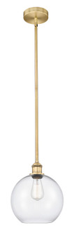Edison One Light Mini Pendant in Brushed Brass (405|616-1S-BB-G122-10)