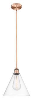 Edison One Light Mini Pendant in Antique Copper (405|616-1S-AC-GBC-122)