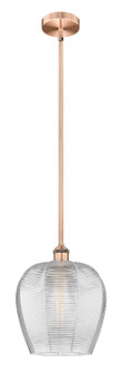 Edison One Light Mini Pendant in Antique Copper (405|616-1S-AC-G462-12)
