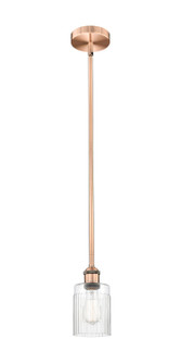 Edison One Light Mini Pendant in Antique Copper (405|616-1S-AC-G342)