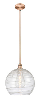 Edison One Light Pendant in Antique Copper (405|616-1S-AC-G1213-14)