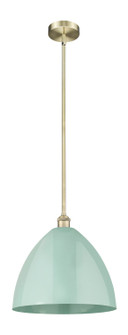 Edison One Light Mini Pendant in Antique Brass (405|616-1S-AB-MBD-16-SF)