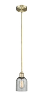 Edison One Light Mini Pendant in Antique Brass (405|616-1S-AB-G257)