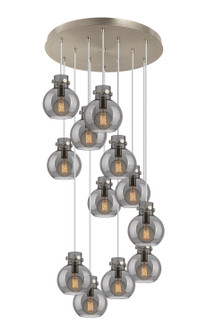 Newton 12 Light Pendant in Brushed Satin Nickel (405|126-410-1PS-SN-G410-8SM)