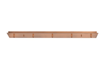 Custom Cord Multi Port Canopy in Antique Copper (405|125-AC)