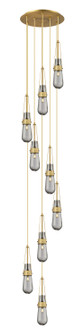 Downtown Urban LED Pendant in Brushed Brass (405|119-452-1P-BB-G452-4SM)