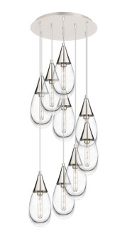 Downtown Urban LED Pendant in Polished Nickel (405|119-450-1P-PN-G450-6CL)