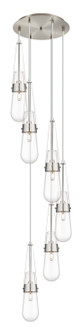 Downtown Urban Six Light Pendant in Brushed Satin Nickel (405|116-452-1P-SN-G452-4CL)