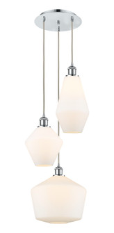 Ballston Three Light Pendant in Polished Chrome (405|113B-3P-PC-G651-MU)