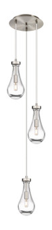 Downtown Urban LED Pendant in Brushed Satin Nickel (405|113-451-1P-SN-G451-5CL)