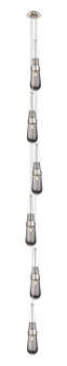 Downtown Urban Six Light Pendant in Brushed Satin Nickel (405|106-452-1P-SN-G452-4SM)