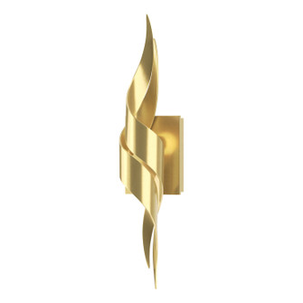 Flux One Light Wall Sconce in Modern Brass (39|206101-SKT-86)