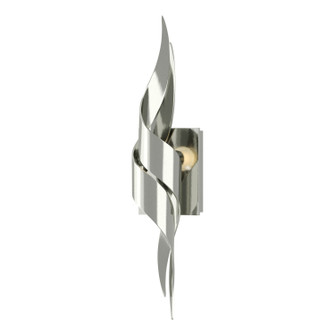 Flux One Light Wall Sconce in Sterling (39|206101-SKT-85)