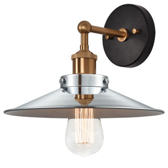 BULSTRODE'S WORKSHOP One Light Wall Sconce in Aged Gold Brass (423|W46111AGCH)