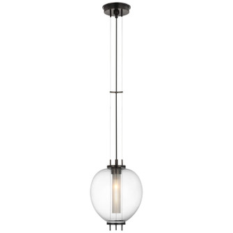 Taro LED Pendant in Bronze (268|RB 5096BZ-CG)