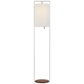 Zenz LED Floor Lamp in Polished Nickel and Walnut (268|RB 1130PN/W-L)