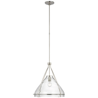 Wren LED Pendant in Polished Nickel (268|AL 5060PN-CG)