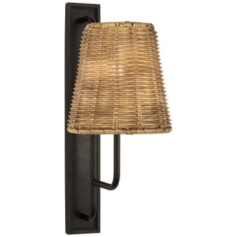 Rui LED Wall Sconce in Aged Iron (268|AL 2061AI-NTW)