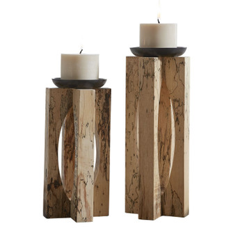 Ilva Candleholders Set/2 in Natural (52|18074)