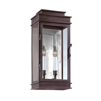 Vintage Two Light Wall Lantern in Vintage Bronze (67|B2972-VBZ)