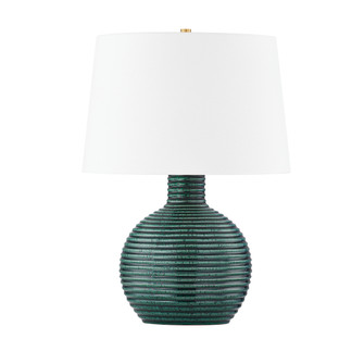 Sara One Light Table Lamp in Aged Brass (428|HL815201-AGB)